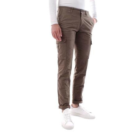 40Weft Pantaloni Aiko SS , Bruin , Heren , Maat: L