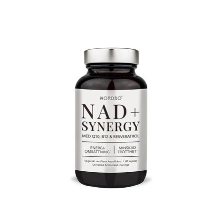 Nordbo NAD+ Synergy 40 kapsler