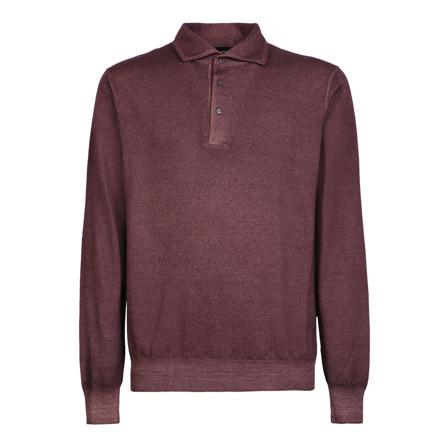 Polo shirt by Lardini. Brand proudly made in Italy shows development, innovation and training in every garment , Rood , Heren , Maat: XL