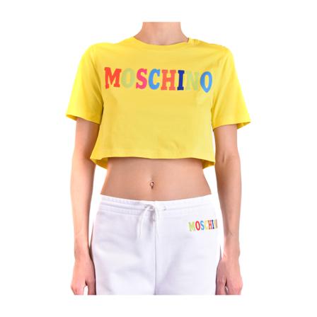 Moschino T-Shirts Gul, Dame