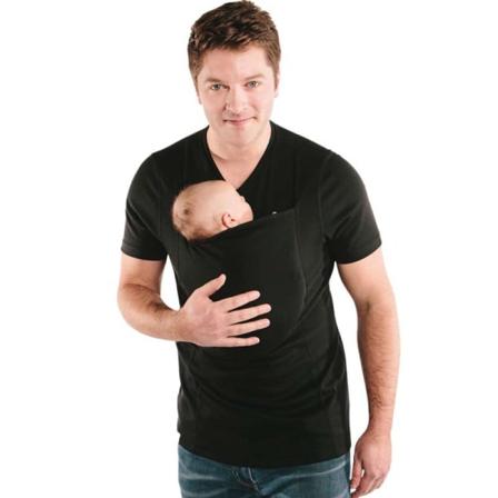 Kangaroo T-paidat Vauva Isä Äiti Vaatteet Äiti boy-gray 4XL