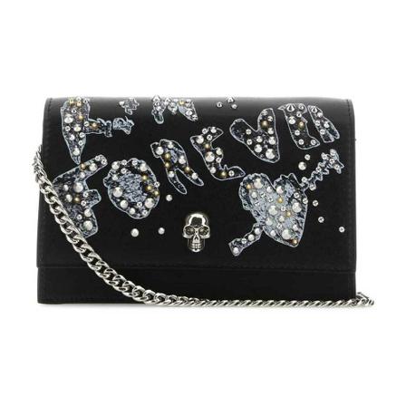 Alexander McQueen, Cross Body Bags Zwart, Dames, Maat:ONE Size