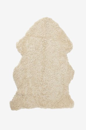 Skinnwille - Lampaantalja Curly - Ruskea - Taljat & nahkamatot - - Homeroom