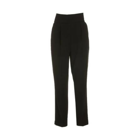 Pinko, Tapered Trousers Zwart, Dames, Maat:M