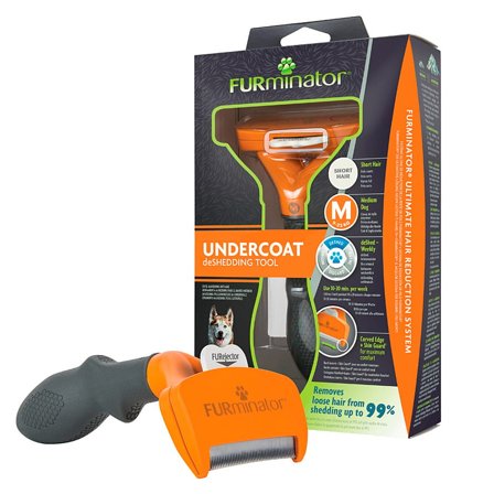 FURminator Deshedding Børste Til Store Hunde Kort Pels, Tøj & Bolig, Tilbehør Til Kæledyr, Hundebørster