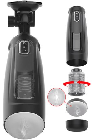 Kjøp Tornado 360 Rotate Tech Stroker - Masturbator | God pris