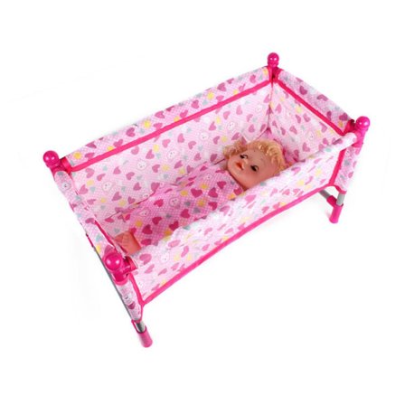 50% Rabatt på Babydukke Barnevogn Spisebord Gyngestol Gynge For Dukker Barn Vogn Leke (FMY)