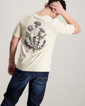 LMTD DANDILION SS L TOP Beige Tops/Blusen Jungen - Kids Brand Store