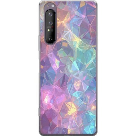 Kompatibelt Mobilskal till Sony Xperia 1 II Prismatiskt mönster