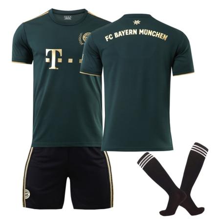 2022-23 Bayern München Ny Säsong Guldtröja Special Edition Onumrerad-WELLNGS Unnumbered S