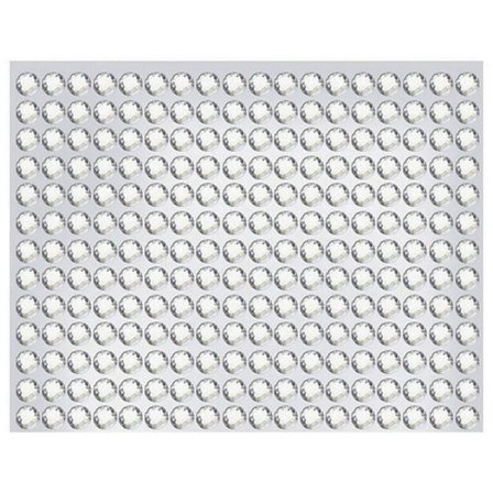 504 stk. 6mm DIY krystal rhinestone selvklæbende klistermærker