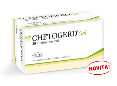 Chetogerd Gel 20 Stick - Sollievo Rapido per il Reflusso