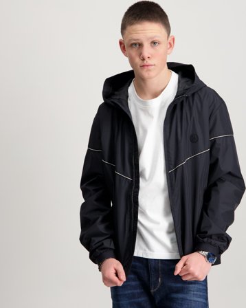 BOSS HOODED JACKET Svart Jakker Gutt - Kids Brand Store