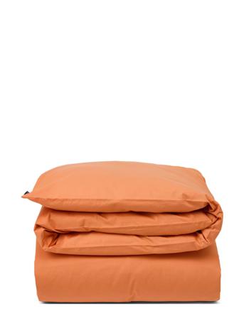 Peach Melon Striped Cotton Poplin Duvet Cover Home Textiles Bedtextiles Duvet Covers Oranssi Lexington Home