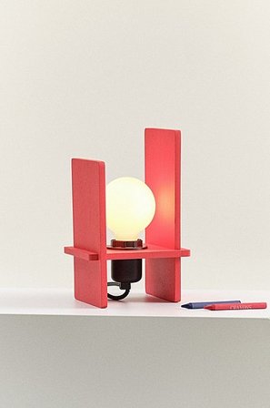 Jotex - Lampa Stołowa Czerwony - LEHO - Kup Lampy dla dzieci firmy Jotex