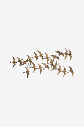 Wallity - Metallinen seinäkoriste Ingrid - Monivärinen - Julisteet & taulut - - Homeroom