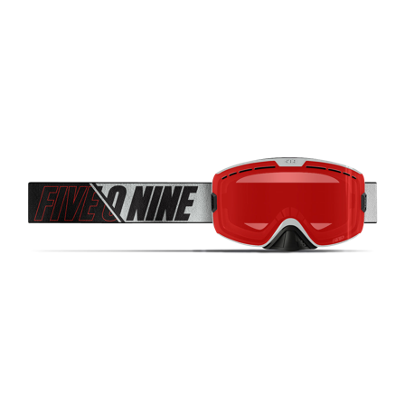 509 Kingpin Snowmobile Goggles Racing Red