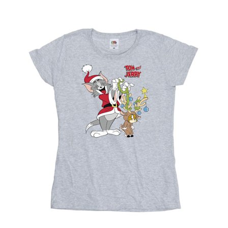 Tom & Jerry Dam/Damjul Jul Ren T-shirt i Bomull L S