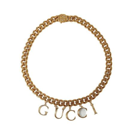 Gucci - Halsband - Gul - Dam - Storlek: One Size, Dam, Storlek: ONE SIZE