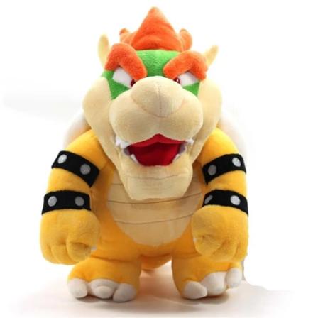 Super Mario Plysch Leksaker Dockor Bowser Anime Figurer Spel Kringutrustning Mjuk stoppade djur