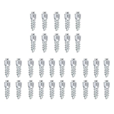 4*12mm Snøskru Dekkpigger Anti-skli Fallende Pigger Hjuldekk Klomper Vinter Nødknaster Spiker for Bil Motorsykkel Sykkel