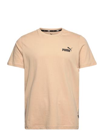 Ess Small Logo Tee T-shirt Beige PUMA
