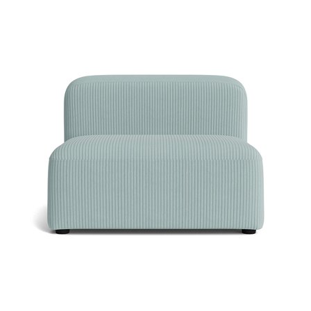 Milo XL sædemodul - Lincoln Pastel Blå - 100x100x72 - Sofa