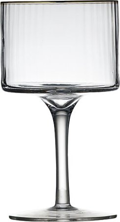 LYNGBY GLAS Gin&Tonicglass Palermo Gold 4stk