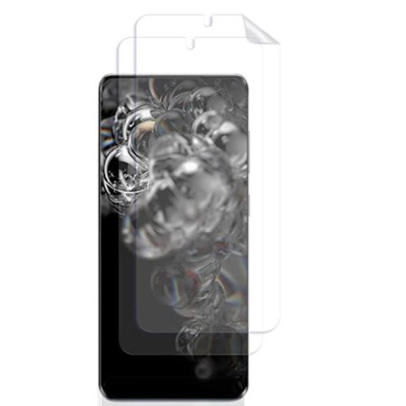 2-PACK Galaxy S21 Mjukt Skärmskydd PET (0,2mm)