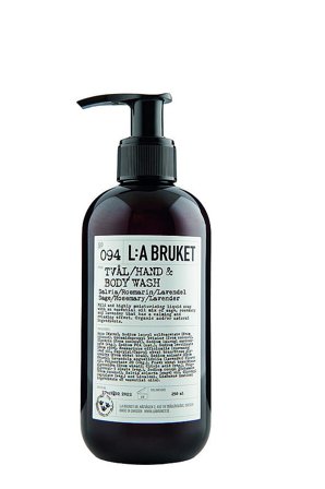 L:A BRUKET 094 Hand & Body Wash Sage/Rosemary/Lavender 240 ml, Skincare, Håndpleje, Håndsæbe