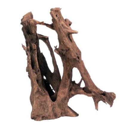 Akvariedekorasjon Mangrove Rot, Brun - L