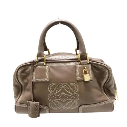 Loewe Pre-owned Pre-owned Leather handTass , Bruin , Dames , Maat: ONE Size Vintage Tassen