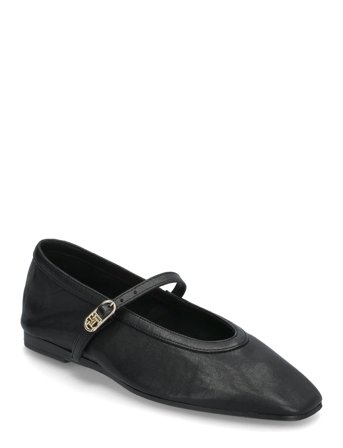 Tommy Hilfiger Ballerina Maryjane Soft Leather - Black - 37