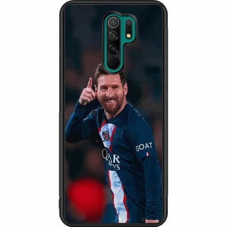 Xiaomi Redmi 9 Svart Skal Lionel Andrés Messi