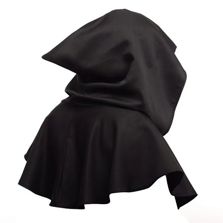 Halloween Grim Reaper Cape | Vampyrkappe Kostyme Voksen Barn Cosplay *Hette Cape* 60CM (inkludert hette)