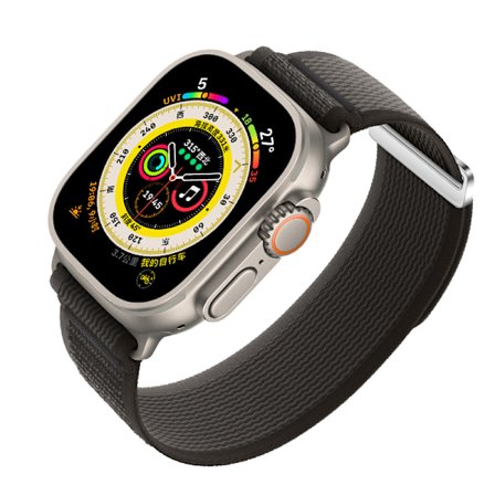 Flettet nylon sportsrem til Apple Watch