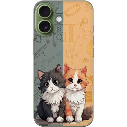 Apple iPhone 17 Transparent Fodral Katter