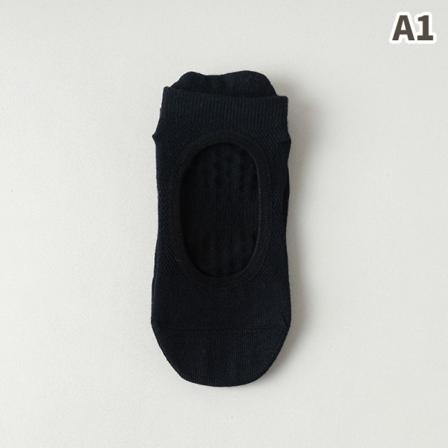 1Par Pilates-sokker for kvinner Ryggløs Anti-Slip Pustende Yoga So A1