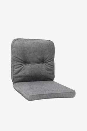 Hillerstorp - Meri/selkätyyny Low 97 - Harmaa - Asentotuolin pehmusteet - - Homeroom