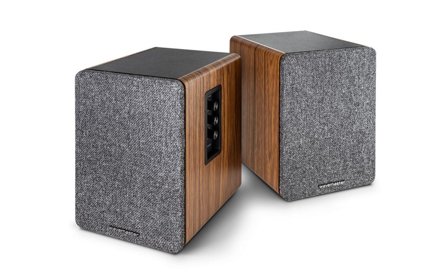 WAVEMASTER Aktivboxen BASE 2.0 Bluetooth wood/gray retail