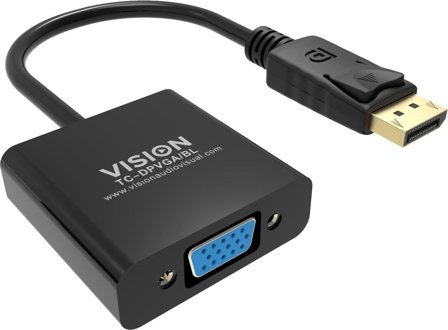 VISION Professional - video adapter - DisplayPort til HD-15 (VGA)