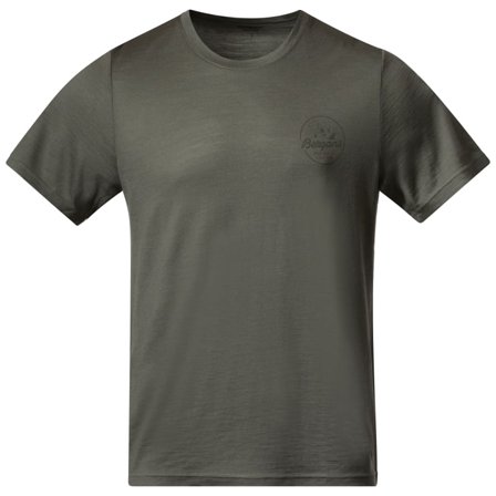 Bergans Men's Graphic Wool Tee Men short-sleeved sweaters Green S