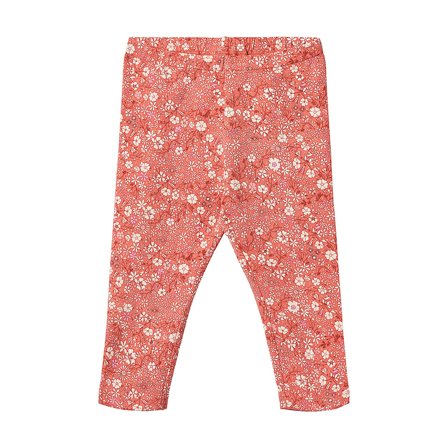 WHEAT Jersey Leggings Jules Baby Coral Flowers Str 86/18 m, Tøj & Bolig, Børnetøj, Børnestrømpebukser