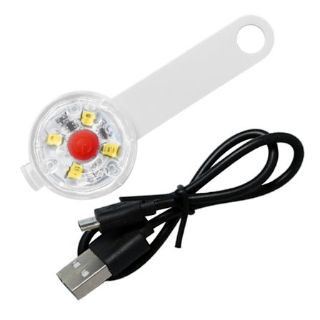 Hund Nat Gåtur Led Halsbånd Lys Vandtæt Hund Clip-on Lys Sikkerheds Kæledyrslys