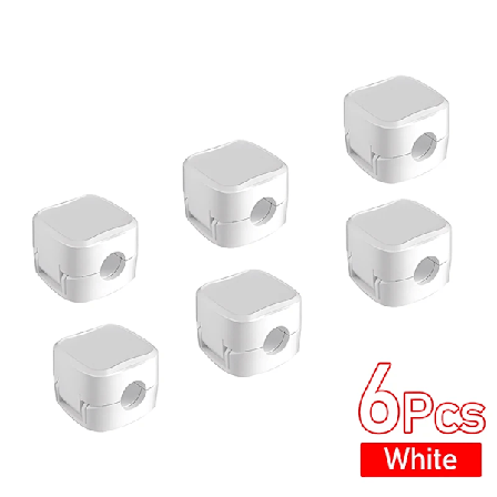 Magnetisk telefon kabel klämmor kabel slät justerbar sladd hållare under skrivbord kabel ledning kabel hållare kabel organisator hållare