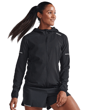 2XU Aero Jacket W ́s Black / Silver Reflective
