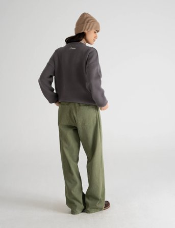 Prohibited Legacy Knit Sweater - Grey - S