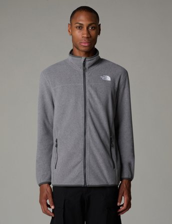 The North Face M 100 Glacier Full Zip - Eu - Grey - XS