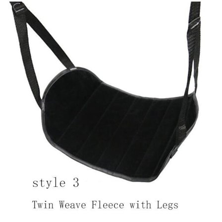 Hängande fot-hängmatta för resor på flygplan