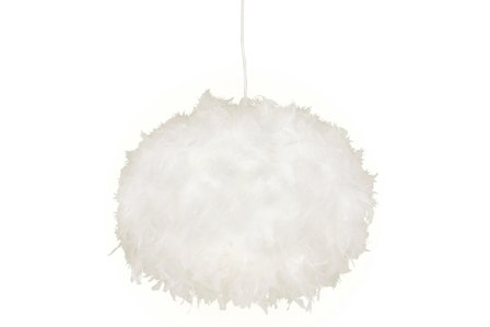 Aneta Lighting DUN taklampe, 40cm, hvit, 60W E27